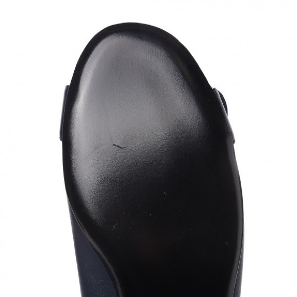 GUCCI Calfskin Sachalin Flats EU40 Blue - Picture 7 of 9